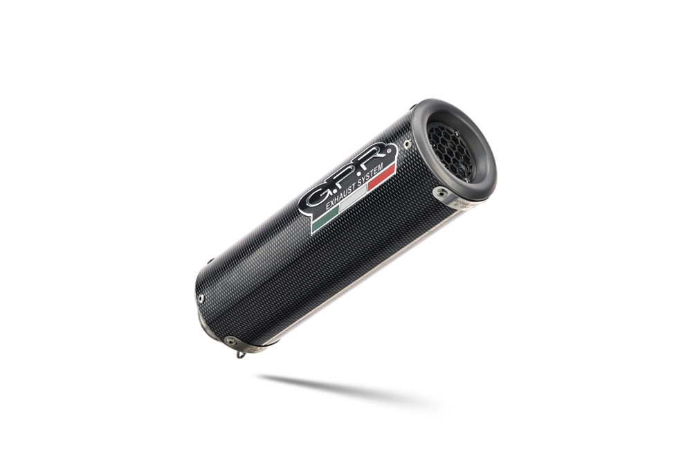 Exhaust compatible with Bmw R1200R 2011-2014, M3 Poppy , Slip-on exhaust including removable db killer and link pipe, EPA-compliant 