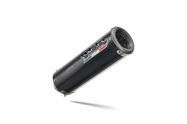 Exhaust compatible with Bmw R1200R 2006-2010, M3 Poppy , Slip-on exhaust including removable db killer and link pipe 