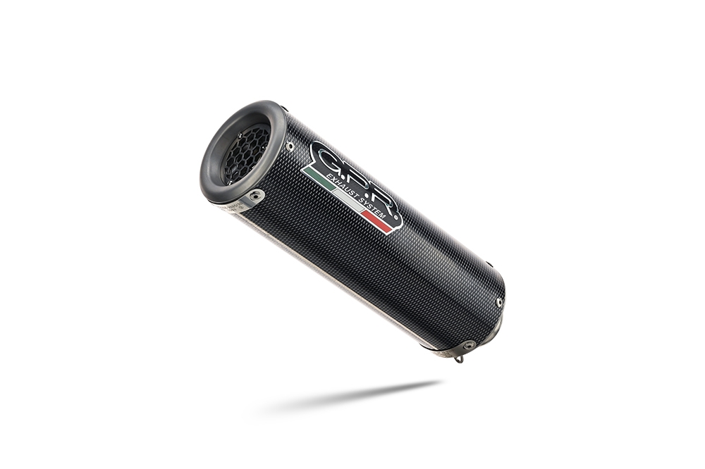 Exhaust compatible with Bmw R1200RS LC 2015-2016, M3 Poppy , Slip-on exhaust including removable db killer and link pipe, EPA-compliant 