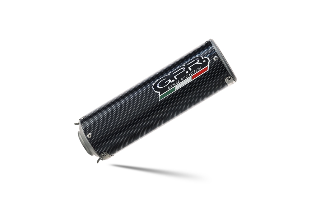 Exhaust compatible with Bmw R1200R 2011-2014, M3 Poppy , Slip-on exhaust including removable db killer and link pipe, EPA-compliant 