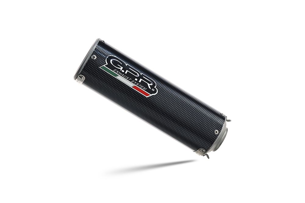 Exhaust compatible with Bmw R1200RS LC 2015-2016, M3 Poppy , Slip-on exhaust including removable db killer and link pipe, EPA-compliant 