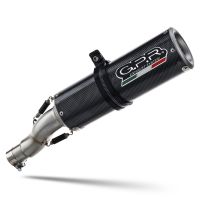 Exhaust compatible with Bmw R Nine-T 1200 - Pure - Racer - Urban - Scrambler G/S 2017-2023, M3 Poppy , Slip-on exhaust including removable db killer and link pipe, EPA-compliant 