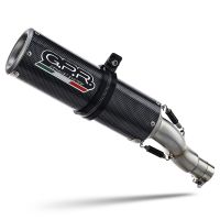 GPR escape compatible con  Kawasaki Versys 650 2006-2014, M3 Poppy , Escape legal, homologado, silenciador con db killer desmontable y tubo de conexión específico 