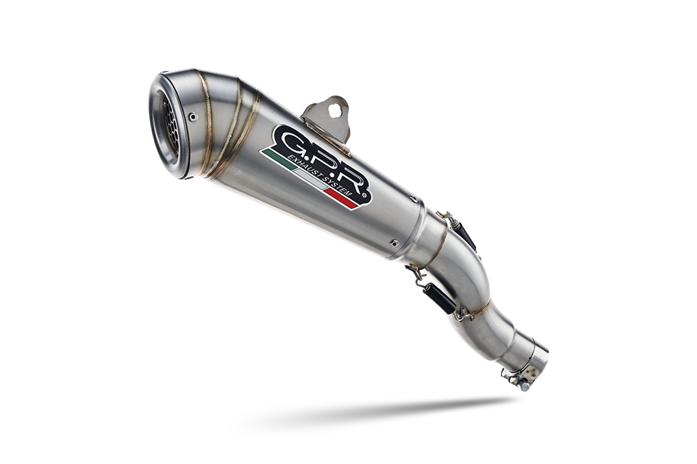 Exhaust compatible with Aprilia RS 457 2024-2025, Powercone Evo, Full system exhaust, including removable db killer 