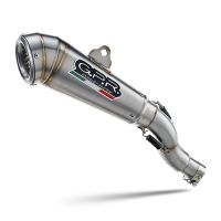 GPR escape compatible con  Ktm Duke 390 2021-2024, Powercone Evo, Escape legal, homologado, silenciador con db killer desmontable y tubo de conexión específico 
