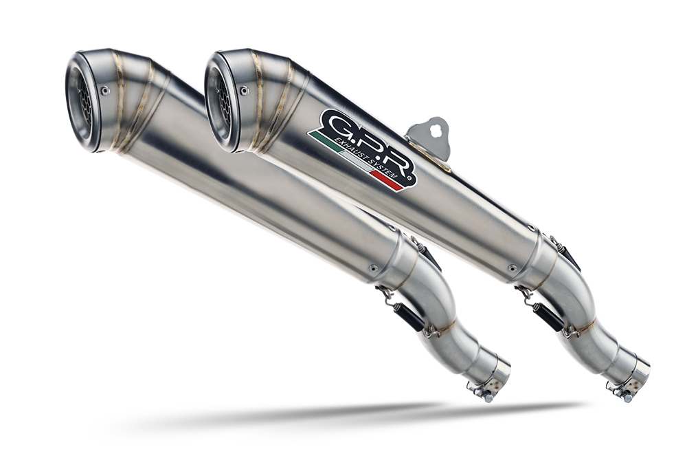 GPR exhaust compatible with  Ducati Streetfighter 1100 2009-2012, Powercone Evo, Dual slip-on including removable db killers and link pipes, EPA-compliant 