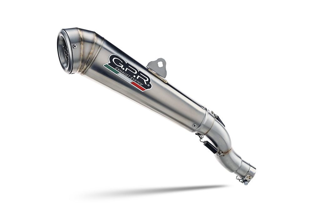 Exhaust compatible with Honda CBR650F 2017-2018, Powercone Evo, Full system exhaust, including removable db killer 