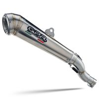 Exhaust compatible with Honda CBR650F 2017-2018, Powercone Evo, Full system exhaust, including removable db killer 