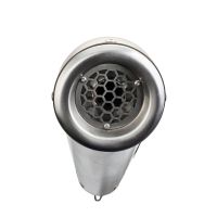 Exhaust compatible with Ktm 390 Adventure Sw 2020-2020, Powercone Evo, Slip-on exhaust including removable db killer and link pipe, EPA-compliant 