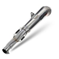 Exhaust compatible with Bmw R1200GS - Adventure 2013-2013, Powercone Evo, Full system exhaust, including removable db killer 