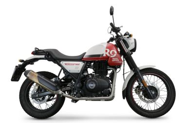 Exhaust compatible with Royal Enfield Himalayan 410 Diam.36mm 2017-2020, Decatalizzatore, Decat pipe 