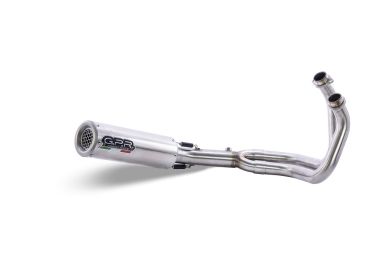 GPR escape compatible con  Kawasaki Ninja 400 2018-2022, M3 Inox , Escape racing, linea completa, suministrado con colector especifico, articulo sin homologacion 