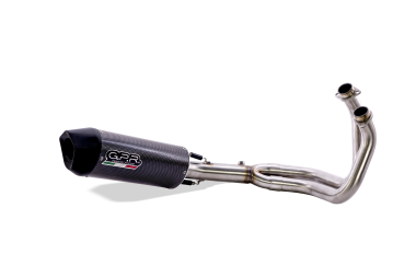 GPR escape compatible con  Yamaha Xsr 700 2021-2024, Furore Evo4 Poppy, Escape completo, no legal para países de la UE, con db killer extraíble 