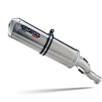 Exhaust compatible with Triumph Tiger Sport 1050 2013-2015, Ghisa , Slip-on exhaust including removable db killer and link pipe, EPA-compliant 