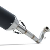 GPR exhaust compatible with  Aeon Urban 350 2010-2016, Furore-X Scooter, Full system exhaust including removable db killer and catalyst, EPA-compliant 