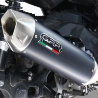 GPR exhaust compatible with  Aeon Urban 350 2010-2016, Furore-X Scooter, Full system exhaust including removable db killer and catalyst, EPA-compliant 