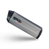 Exhaust compatible with Voge 900DSX 2024-2025, Hyper Sonic Titanium, Slip-on exhaust including removable db killer and link pipe 