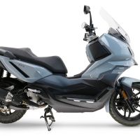 GPR exhaust compatible with  Sym ADX300 2024-2026, Furore-X Scooter, Slip-on exhaust including removable db killer, link pipe and catalyst,  EPA-compliant 
