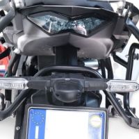 GPR TECH compatible with  Kawasaki Versys 650 2017/2020 e4 GPR TECH Specific rack for side cases 38 Lt + 38 Lt black color 
