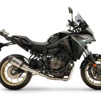 GPR escape compatible con  Yamaha Tracer 7 2021-2024, Gpe Ann. titanium, Escape completo racing, incluyendo colector y db killer desmontable, sin homologación 