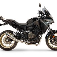 GPR escape compatible con  Yamaha Tracer 700 2016-2019, M3 Inox , Escape completo racing, incluyendo colector y db killer desmontable, sin homologación 