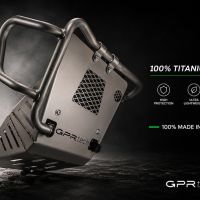 GPR TECH compatible con  Voge 300Rally 2022/2024 e5 Protección del motor en titanio 