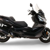 GPR exhaust compatible with  Bmw C400X / C400GT 2019-2020, Furore-X Scooter, Slip-on exhaust including removable db killer, link pipe and catalyst,  EPA-compliant 