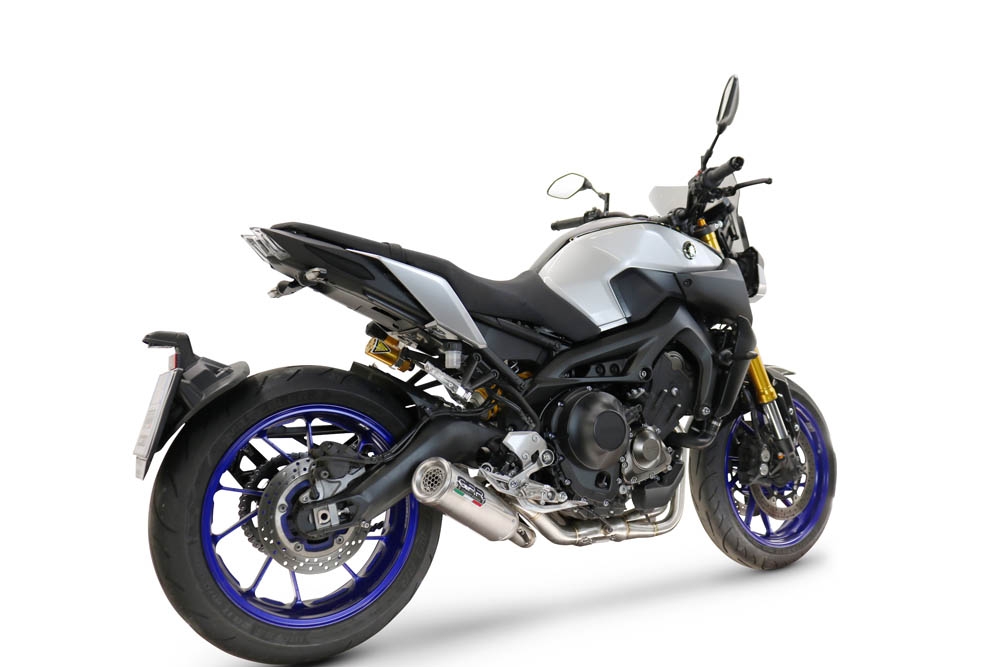 GPR exhaust compatible with  Yamaha FZ-09 2014-2020, M3 Inox , Full system exhaust, including removable db killer 