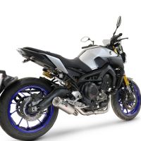GPR exhaust compatible with  Yamaha FZ-09 2014-2020, M3 Inox , Full system exhaust, including removable db killer 