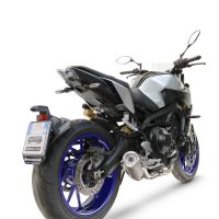 GPR exhaust compatible with  Yamaha FZ-09 2014-2020, M3 Inox , Full system exhaust, including removable db killer 